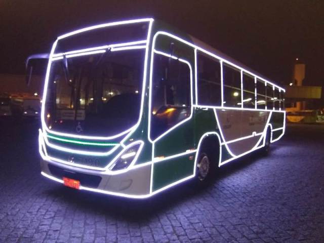 Ônibus Natalinos em Campinas